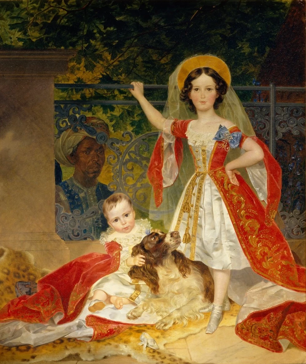 Ritratti dei figli del principe Volkonski